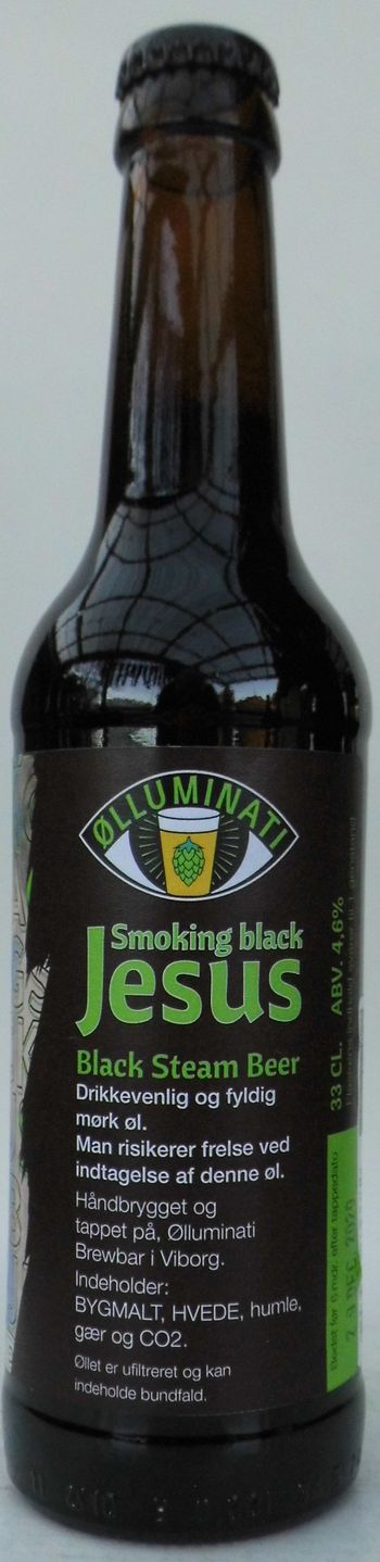 Ølluminati Smoking Black Jesus